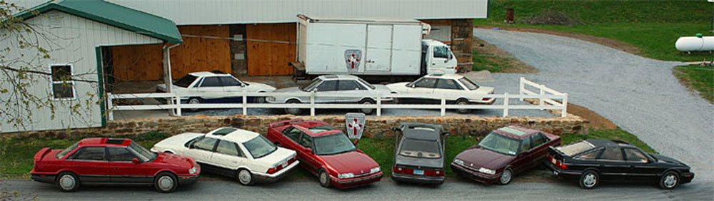 Cars at Sterling Acres